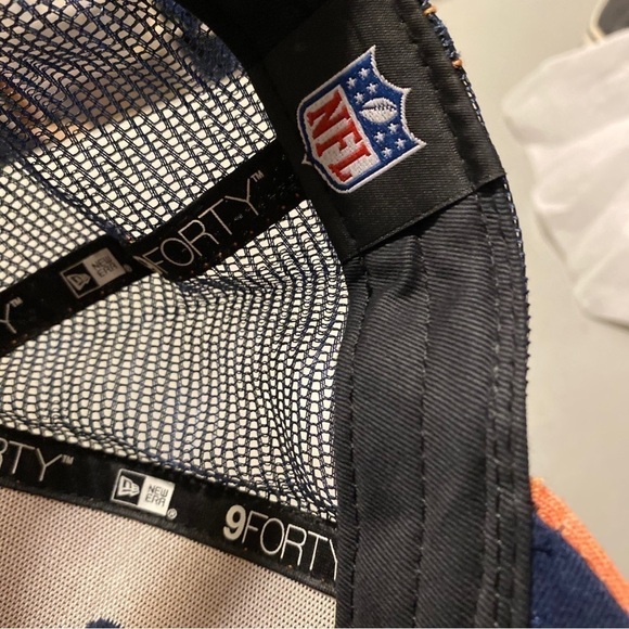 Denver Broncos New Era 9Forty Women’s Mesh Trucker Snapback Hat NFL NWOT - Picture 4 of 6